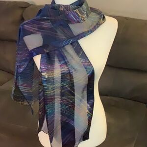 EUC Colorful Sheer Scarf